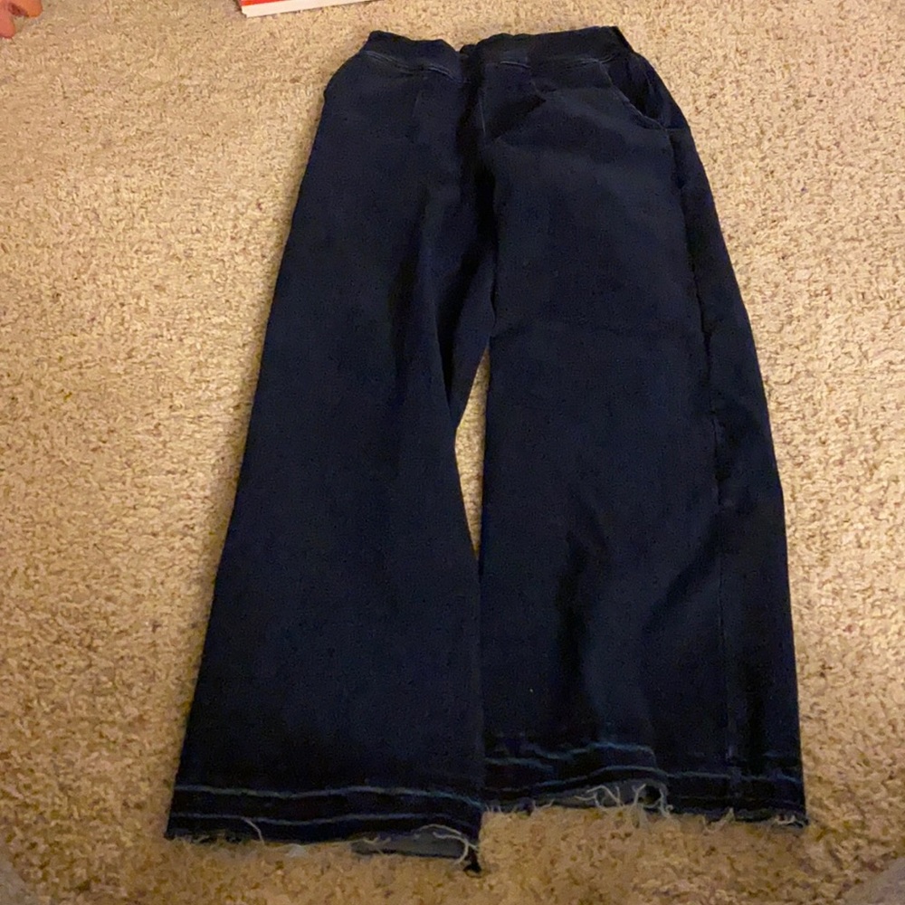 Oak+Fort Indigo Jeans with elastic cord